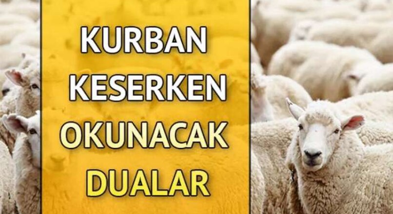 Kurban kesim duası kurban keserken okunan dualar
